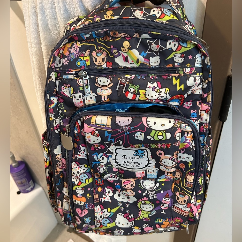 Limited Edition Hello kitty x Tokidoki x JuJuBee backpack